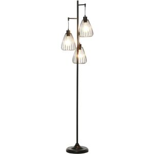 Homcom Schwarze Vintage Industrielle Stehlampe - 35x170cm Homcom Schwarze Vintage Industrielle Stehlampe - 35x170cm