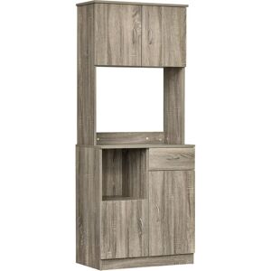 HOMCOM Credenza Moderna in Legno - Mobile da Cucina o Sala da Pranzo HOMCOM Credenza Moderna in Legno - Mobile da Cucina o Sala da Pranzo