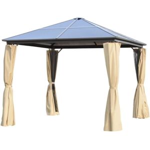 Gazebo da Giardino Outsunny 2,94x2,94m con Tetto UV - Prodotto da Giardino Gazebo da Giardino Outsunny 2,94x2,94m con Tetto UV - Prodotto da Giardino