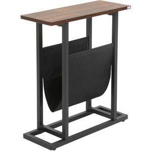 Homcom Tavolino Industriale con Spazio di Stoccaggio - 49x19x55 cm Homcom Tavolino Industriale con Spazio di Stoccaggio - 49x19x55 cm