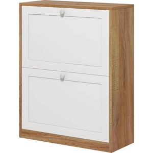 Homcom Porta Scarpe - Slim con 3 Ripiani Regolabili - 12 Paia Homcom Porta Scarpe - Slim con 3 Ripiani Regolabili - 12 Paia