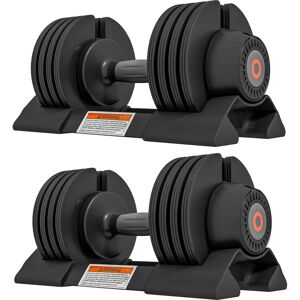 Aosom Sportnow Kit Pesi Regolabili - Attrezzatura Fitness Aosom Sportnow Kit Pesi Regolabili - Attrezzatura Fitness