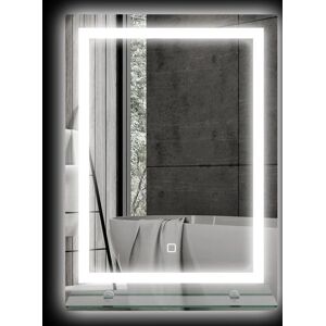 Specchio da bagno Kleankin LED con 3 colori regolabili - Accessorio bagno Specchio da bagno Kleankin LED con 3 colori regolabili - Accessorio bagno