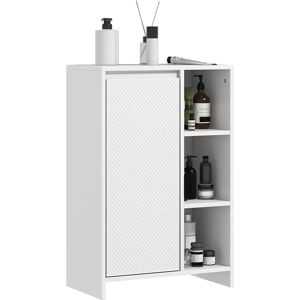 Mobiletto bagno HOMCOM - 53x30x80cm Bianco Mobiletto bagno HOMCOM - 53x30x80cm Bianco