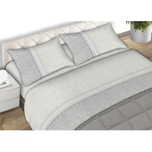 BIANCHERIAWEB Italian Flannel Bedding Set - Beige - Double BIANCHERIAWEB Italian Flannel Bedding Set - Beige - Double
