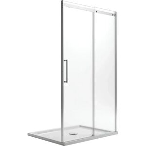 Puerta de ducha Idralite Prime - Transparente - 130cm - Easy-Clean Puerta de ducha Idralite Prime - Transparente - 130cm - Easy-Clean