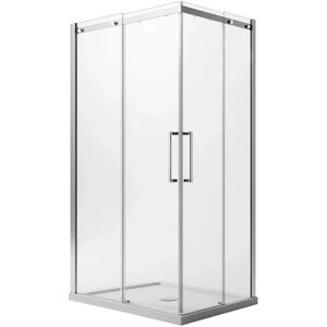 Mampara de ducha Idralite Prime - Transparente, 70x80 cm, Izquierda Mampara de ducha Idralite Prime - Transparente, 70x80 cm, Izquierda