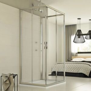 IDRALITE Evolution Trio 70x70x70 cm Mampara de ducha IDRALITE Evolution Trio 70x70x70 cm Mampara de ducha