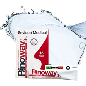 Envicon Medical Rinoway 3% Soluzione Salina Nasale Envicon Medical Rinoway 3% Soluzione Salina Nasale