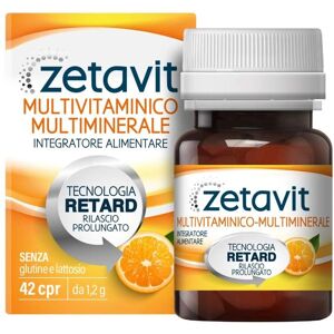 Zeta Farmaceutici Spa Zetavit Multivitaminico Multiminerale - 42 Compresse - Supporto al Benessere Generale Zeta Farmaceutici Spa Zetavit Multivitaminico Multiminerale - 42 Compresse - Supporto al Benessere Generale