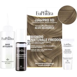 Kit Colore per Capelli Biondo Naturale Freddo Euphidra Modello 707 Kit Colore per Capelli Biondo Naturale Freddo Euphidra Modello 707