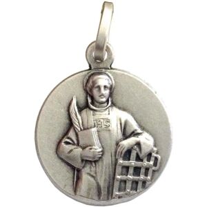 Médaille San Lorenzo IGJ - Argent massif 925, 18mm, Boîte cadeau - Publicité Médaille San Lorenzo IGJ - Argent massif 925, 18mm, Boîte cadeau - Publicité