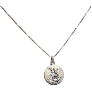 Médaille de Saint Michel - Argent 925, 16,5mm, Chaîne 52cm - Publicité Médaille de Saint Michel - Argent 925, 16,5mm, Chaîne 52cm - Publicité