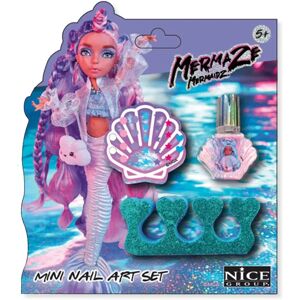 Zestaw Małych Sztucznych Paznokci Mermaze od Nice - Manicure dla Dzieci Zestaw Małych Sztucznych Paznokci Mermaze od Nice - Manicure dla Dzieci