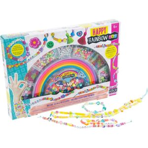 Happy Rainbow Bead Bracelets Set - Bracelets Happy Rainbow Bead Bracelets Set - Bracelets
