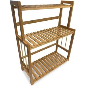 Avilia Bamboo Shelf - 3 Shelves, Eco-Friendly, Easy Assembly Avilia Bamboo Shelf - 3 Shelves, Eco-Friendly, Easy Assembly