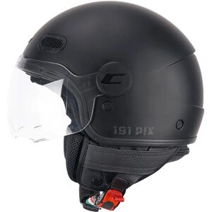 Came Moto Jet CGM 191A PIX Mono Mattsvart - Motorcykelhjälm Came Moto Jet CGM 191A PIX Mono Mattsvart - Motorcykelhjälm