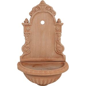 Biscottini - Fontana murale in terracotta 64x40x24 - 64x40x24 cm - Esterno - Fontana Biscottini - Fontana murale in terracotta 64x40x24 - 64x40x24 cm - Esterno - Fontana