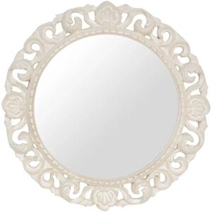 Brand Model White antiqued Wall Mirror - Wall Mirror Brand Model White antiqued Wall Mirror - Wall Mirror