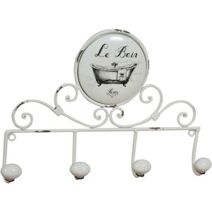 BISCOTTINI - Appendiabiti 37x25x6 - 4 hooks - Wall-mounted coat rack BISCOTTINI - Appendiabiti 37x25x6 - 4 hooks - Wall-mounted coat rack