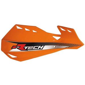Protège-mains Race Tech Dual orange - Handguards - 300 mm - Publicité Protège-mains Race Tech Dual orange - Handguards - 300 mm - Publicité
