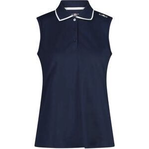 CMP Damen Polo Sleeveless - Blue - 38 - Shirt CMP Damen Polo Sleeveless - Blue - 38 - Shirt