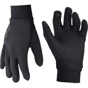 CMP Black Gloves - Model 6525509 - Windproof Winter Gloves CMP Black Gloves - Model 6525509 - Windproof Winter Gloves