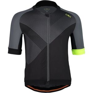 Cmp Cycling Jersey Black / Yellow Fluo - Cycling Jersey Cmp Cycling Jersey Black / Yellow Fluo - Cycling Jersey