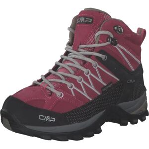 CMP Pink/Black Mid Trekking Shoes - All Year Women - Hiking Gear CMP Pink/Black Mid Trekking Shoes - All Year Women - Hiking Gear