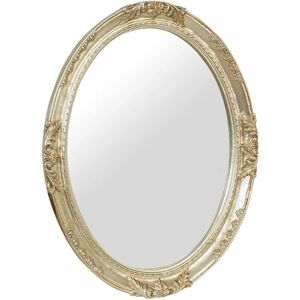 BISCOTTINI Wall Mirror - Antique Silver Wood Finish - Made in Italy BISCOTTINI Wall Mirror - Antique Silver Wood Finish - Made in Italy