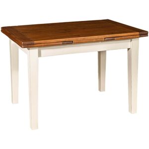 BISCOTTINI White Linden Wood Extendable Dining Table - Dining Table BISCOTTINI White Linden Wood Extendable Dining Table - Dining Table