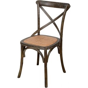 Biscottini Wooden Vintage Dining Chair - Rustic Thonet Kitchen & Restaurant Furniture Biscottini Wooden Vintage Dining Chair - Rustic Thonet Kitchen & Restaurant Furniture