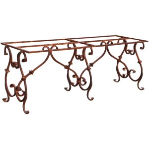 Biscottini Rustic Iron Table Base - Table Base Biscottini Rustic Iron Table Base - Table Base