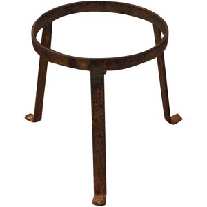 BISCOTTINI - Soporte para plantas de hierro 21x21 cm Interior/Exterior BISCOTTINI - Soporte para plantas de hierro 21x21 cm Interior/Exterior