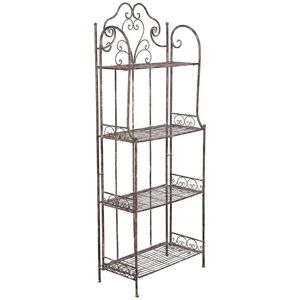 BISCOTTINI - Plant Support Rack - Rusty - Plant Stand for Garden & Home BISCOTTINI - Plant Support Rack - Rusty - Plant Stand for Garden & Home