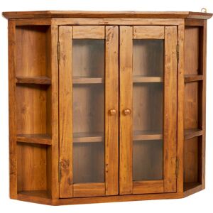 BISCOTTINI - Vintage Wall-Mounted Display Cabinet - 86x21x75cm BISCOTTINI - Vintage Wall-Mounted Display Cabinet - 86x21x75cm