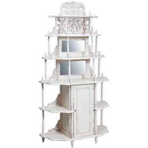 Biscottini - Etajera caoba maciza - 100x39x190 cm - Bookcase Biscottini - Etajera caoba maciza - 100x39x190 cm - Bookcase