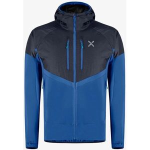 Veste Montura Spitze Hybrid Bleu lumineux/Noir - Montagne - Publicité Veste Montura Spitze Hybrid Bleu lumineux/Noir - Montagne - Publicité
