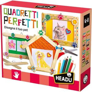 Headu - Quadretti Perfetti - Handgemaakte Creaties - Educatief Kit Headu - Quadretti Perfetti - Handgemaakte Creaties - Educatief Kit