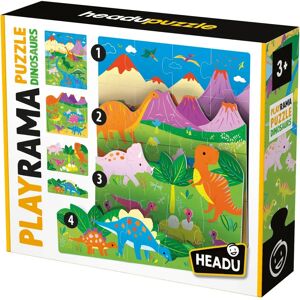 Headu - Rompecabezas Los Dinosaurios Ecoplay - Tipo de Puzzle Headu - Rompecabezas Los Dinosaurios Ecoplay - Tipo de Puzzle