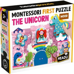 Headu - Puzzle Unicorno Montessori Puzzle il Unicorno - Puzzle Headu - Puzzle Unicorno Montessori Puzzle il Unicorno - Puzzle