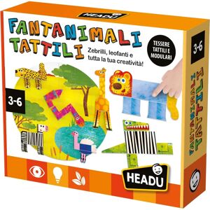 Headu - Fantanimali Tattili Montessori - Oktató Játék Headu - Fantanimali Tattili Montessori - Oktató Játék