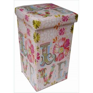 UnknownBrand - Pouf contenitore - 32x32x60 cm - Ottoman with storage UnknownBrand - Pouf contenitore - 32x32x60 cm - Ottoman with storage