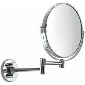 Kiamami Valentina - Espejo de Pared - Ajustable, Latón Cromado, 18cm Kiamami Valentina - Espejo de Pared - Ajustable, Latón Cromado, 18cm