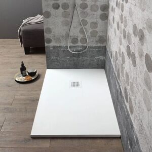 Kiamami Valentina Bac à Douche Rectangulaire 120x70 Effet Pierre Blanc - Publicité Kiamami Valentina Bac à Douche Rectangulaire 120x70 Effet Pierre Blanc - Publicité