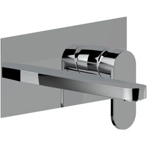 Kiamami Valentina - Grifo de Pared para Lavabo - 18cm Cromado - Colección Amalfi Kiamami Valentina - Grifo de Pared para Lavabo - 18cm Cromado - Colección Amalfi
