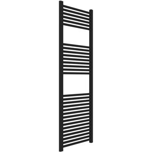 Kiamami Valentina Schwarzer Stahlradiator - 50x150cm - 30 Rohre Kiamami Valentina Schwarzer Stahlradiator - 50x150cm - 30 Rohre