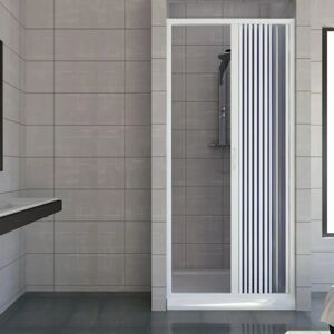 Idralite - Porte de douche PVC Vergine 120cm - Réversible - Publicité Idralite - Porte de douche PVC Vergine 120cm - Réversible - Publicité