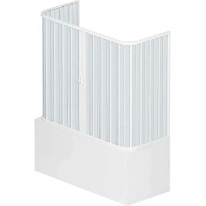 Paroi de Douche Nicla Idralite - Réversible, Ajustable, Blanche - Publicité Paroi de Douche Nicla Idralite - Réversible, Ajustable, Blanche - Publicité