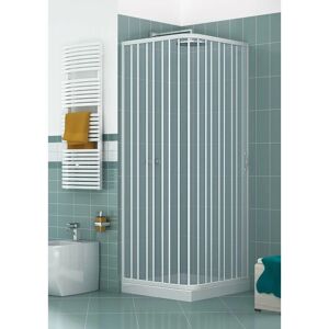 Pinto Cabine de Douche Luna 70x90cm PVC - Porte coulissante - Publicité Pinto Cabine de Douche Luna 70x90cm PVC - Porte coulissante - Publicité